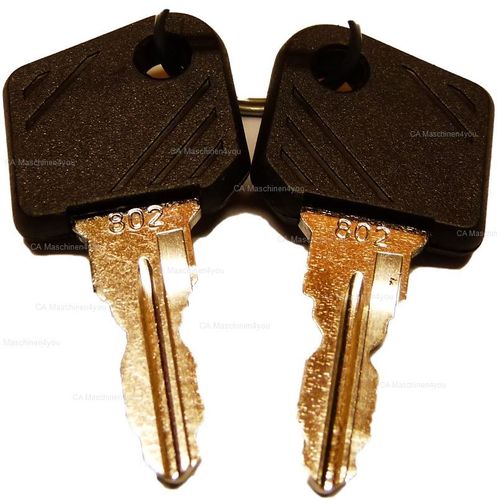 802 Gabelstapler 2 neue Schlüssel 